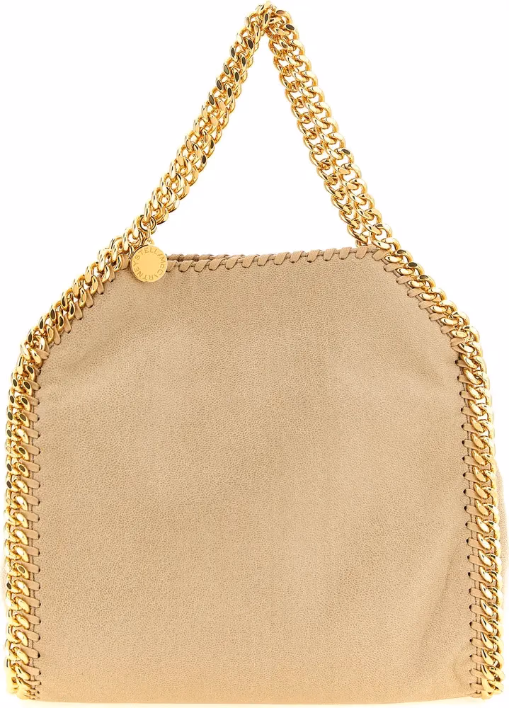 Stella McCartney Beige Polyester Shoulder Bag