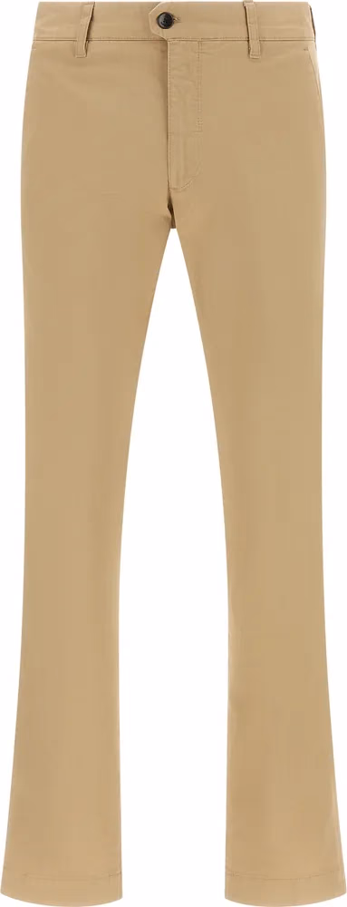 Incotex Beige Cotton Chino Pants