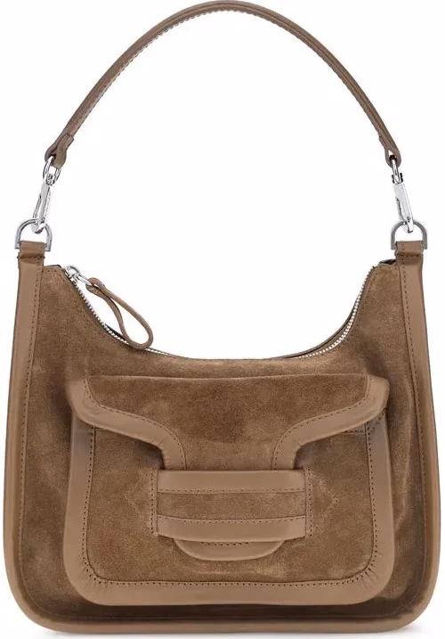 Pierre Hardy Beige Calf Leather Bos Taurus Shoulder Bag