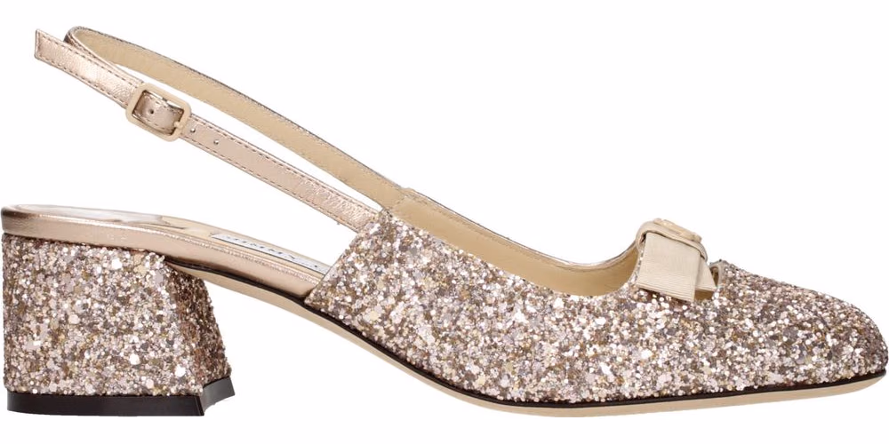 Jimmy Choo Pink Plastic Flat Sandals