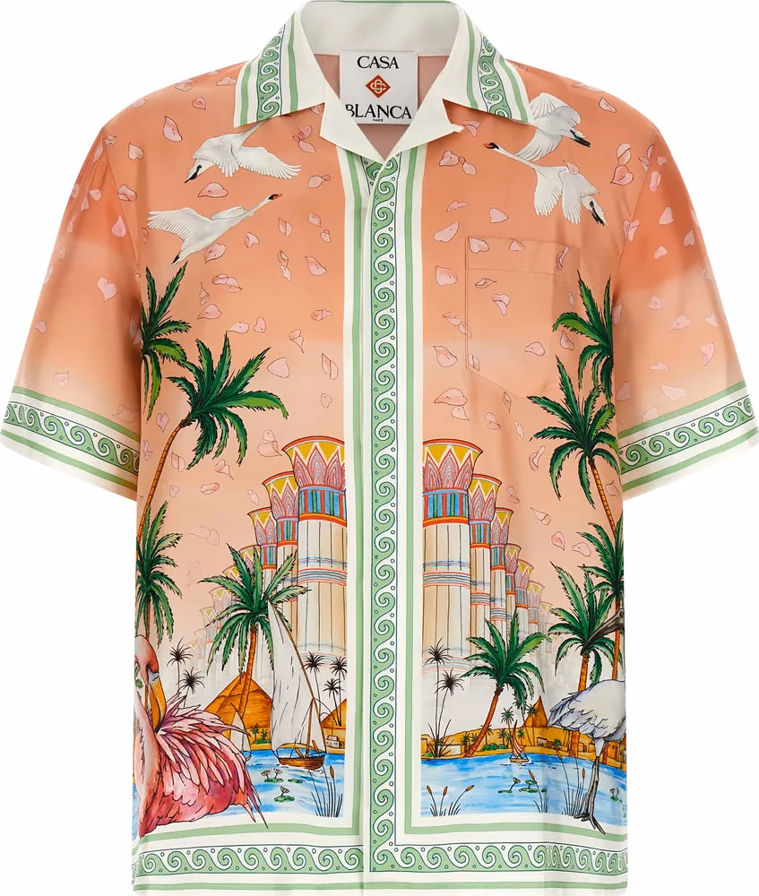Casablanca Multicolor Silk Blouse