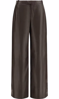 Brown Leather Pants