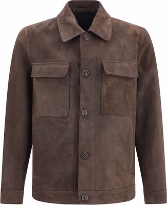 Brown Leather Leather Jacket