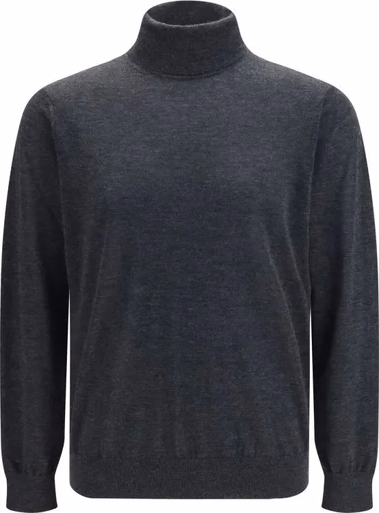 Giorgio Armani Gray Cashmere Turtleneck