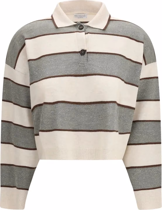 Brunello Cucinelli Multicolor Wool Oves Aries T-Shirt