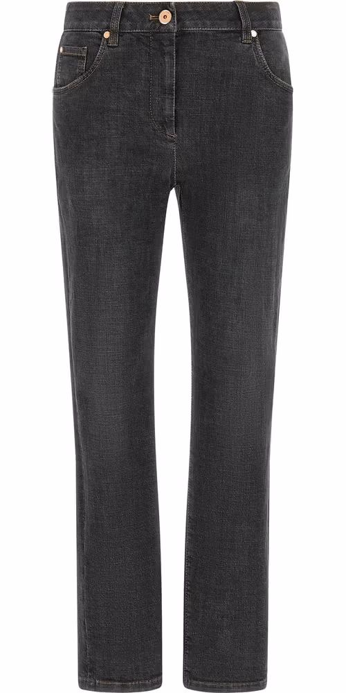 Brunello Cucinelli Gray Cotton Slim Fit Jeans