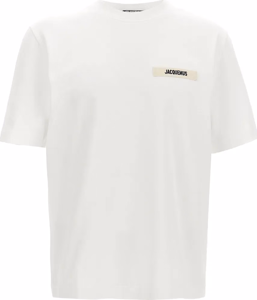 Jacquemus White Cotton T-Shirt