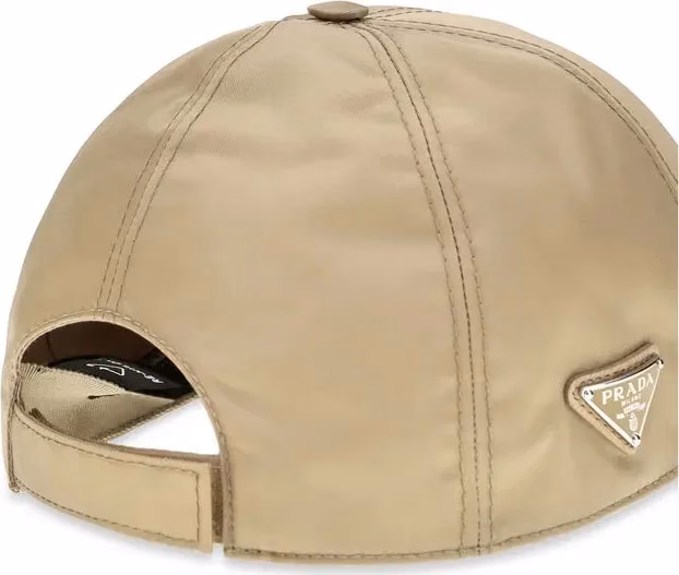 Prada Beige Polyamide Cap (Baseball Hat)