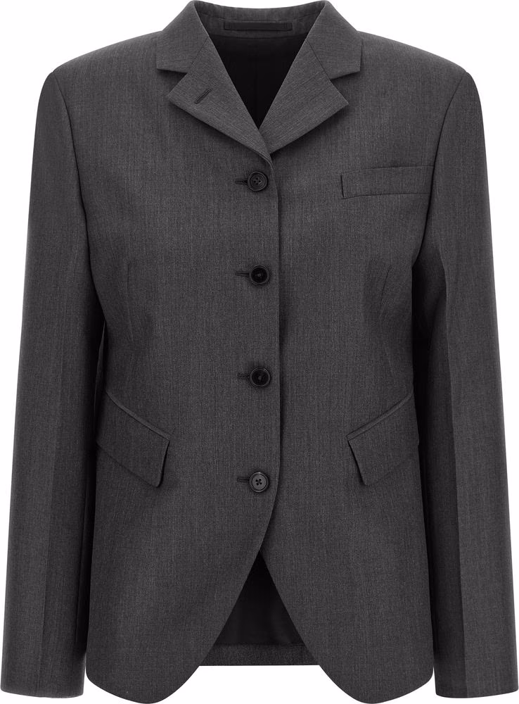 Jil Sander Gray Wool Blazer