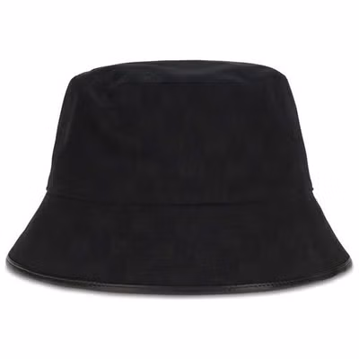 Black Polyester Bucket Hat