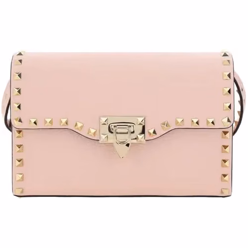 Valentino Garavani Multicolor Calf Leather Bos Taurus Shoulder Bag