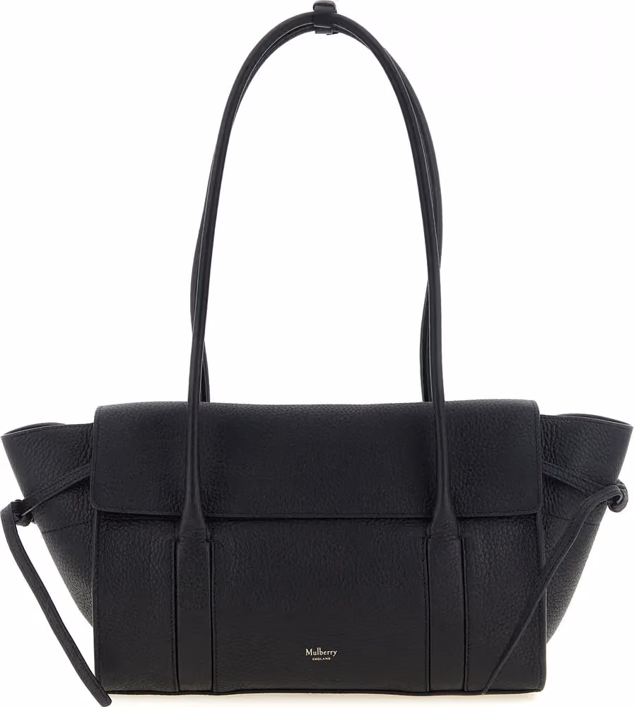 Mulberry Black Calfskin Shoulder Bag