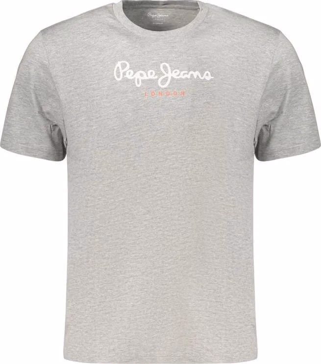 Pepe Jeans Gray Cotton Men's T-Shirt