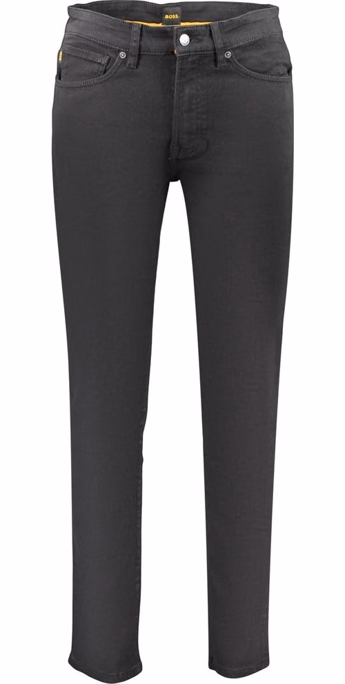 Hugo Boss Black Cotton Men's Jeans