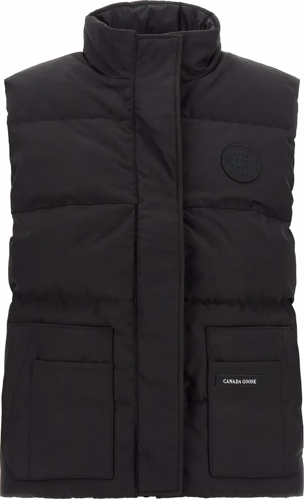 Canada Goose Black Polyester Sleeveless Jacket