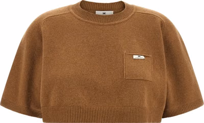 Brown Wool Sweatshirt