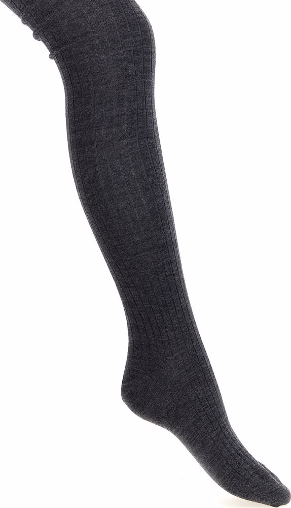 Jil Sander Gray Wool Socks