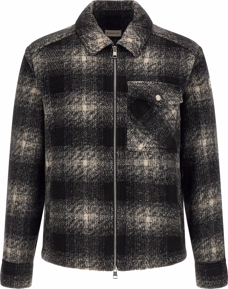 Moncler Gray Polyester Blouse