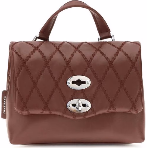 Zanellato Multicolor Calf Leather Bos Taurus Handbag