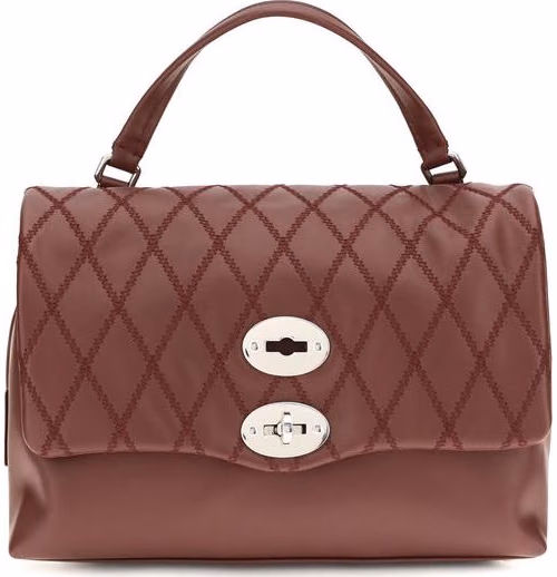 Zanellato Multicolor Calf Leather Bos Taurus Handbag