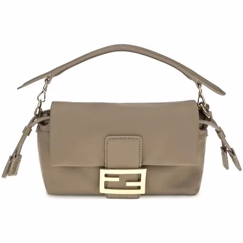 Fendi Beige Lamb Ovis Aries Aries Handbag