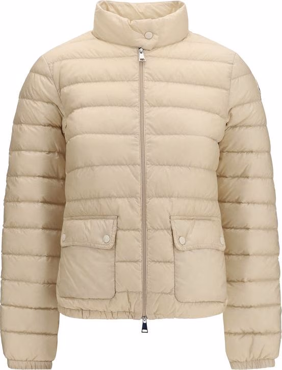 Moncler Beige Polyamide Full-Length Jacket