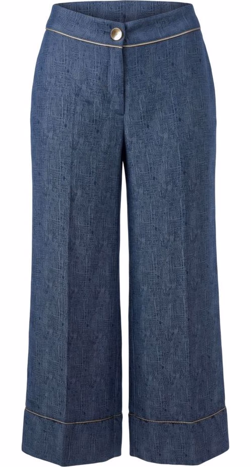 Trussardi Blue Viscose Women Pants