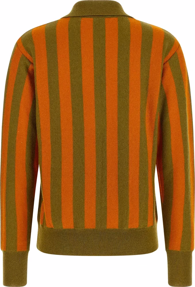 Alberto Biani Multicolor Cashmere Polo Shirt