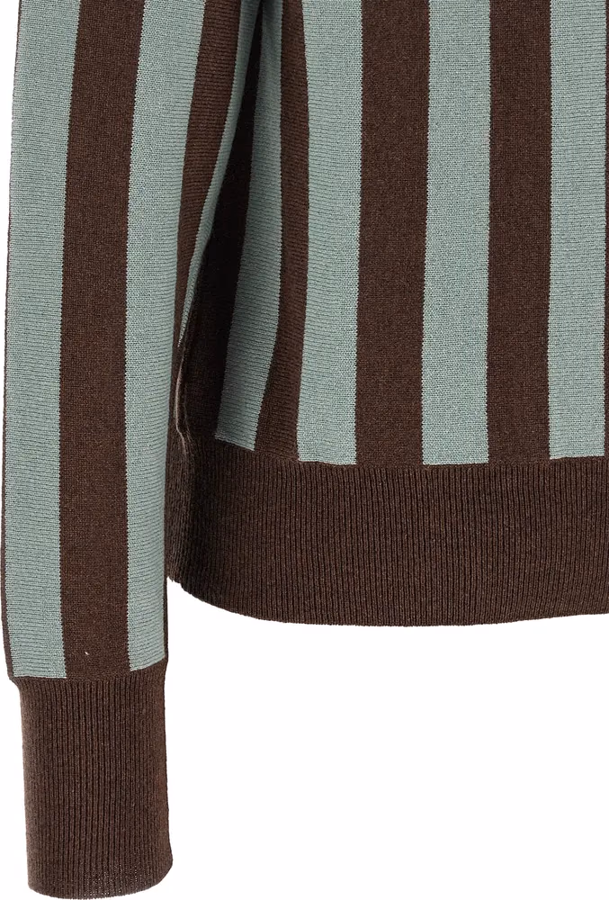 Alberto Biani Multicolor Cashmere Polo Shirt