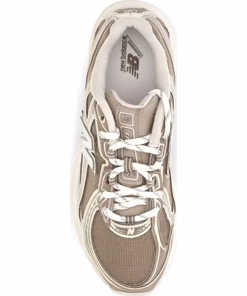 New Balance Beige Fabric Athletic Sneakers