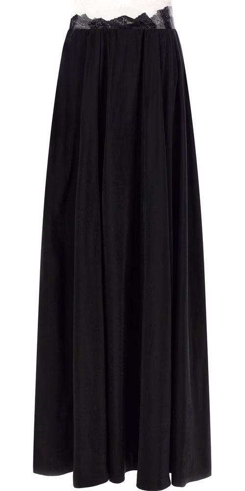 Maison Margiela Black Copper Mini Skirt