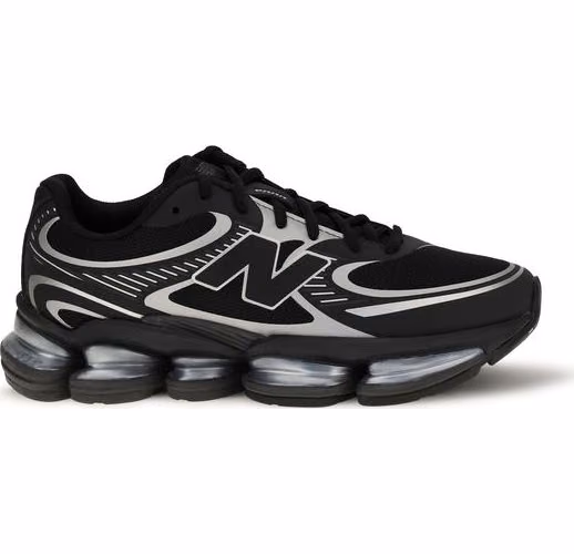New Balance Black Fabric Athletic Sneakers