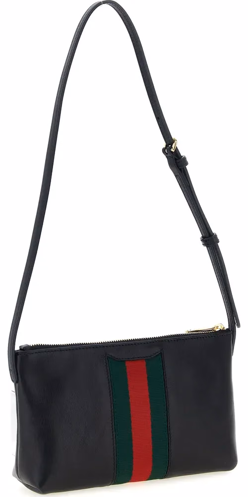 Gucci Black Calfskin Shoulder Bag
