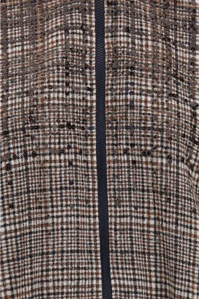 Brunello Cucinelli Beige Polyamide Full-Length Jacket