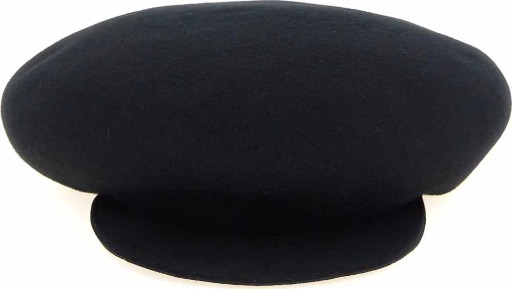 Yohji Yamamoto Black Polyethylene Cap (Baseball Hat)
