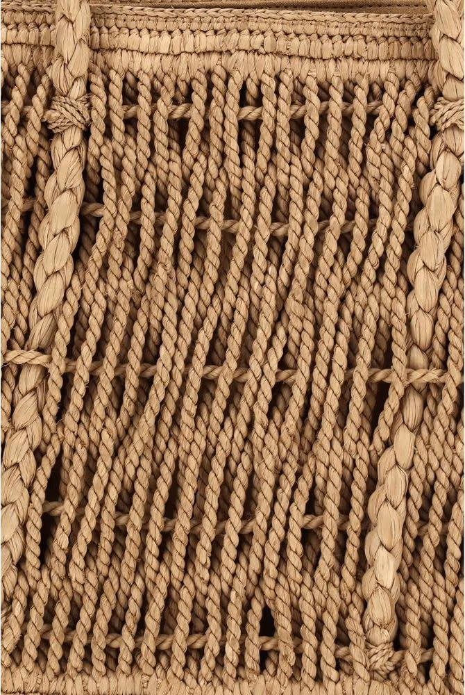 The Row Beige Raffia Shoulder Bag