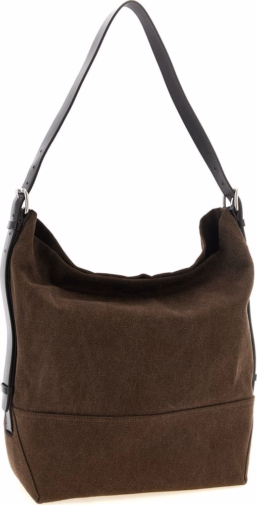 Lemaire Brown Cotton Handbag