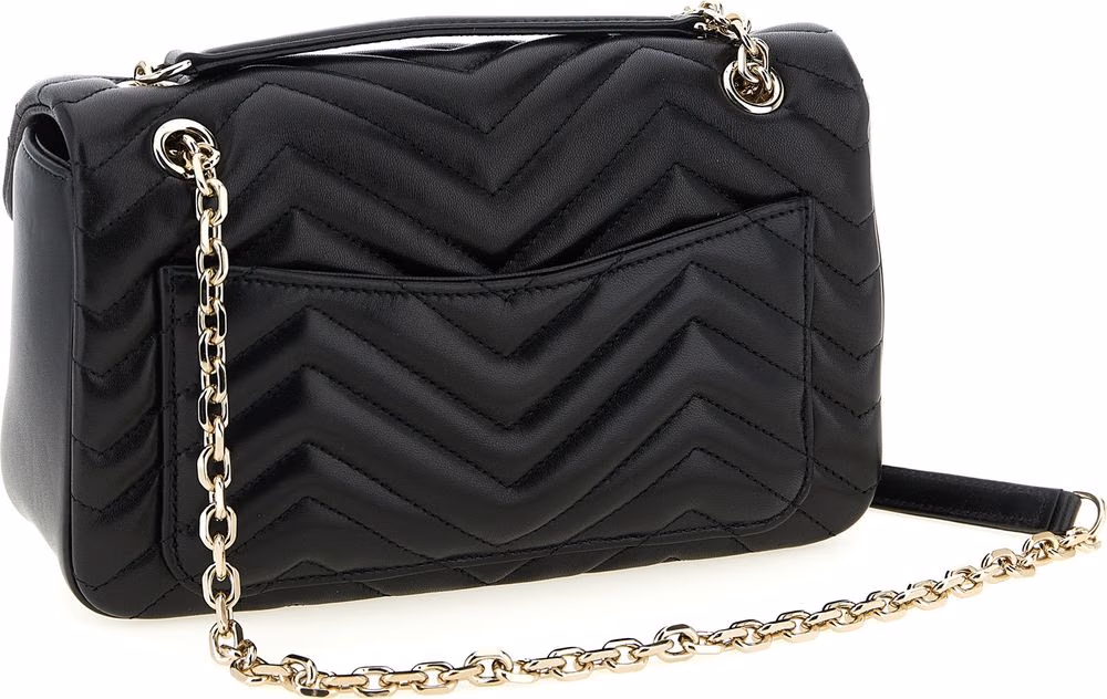 Gucci Black Lamb Leather Shoulder Bag