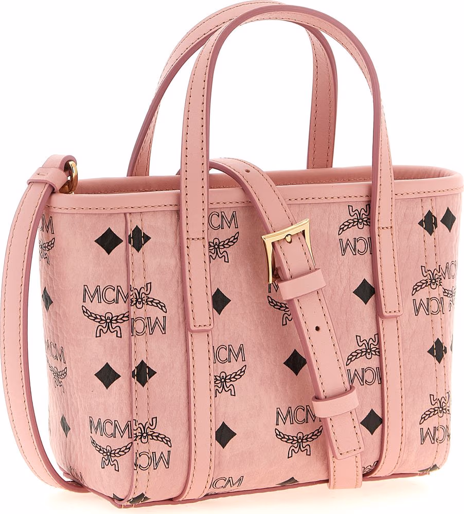 MCM Multicolor Polyethylene Tote Bag