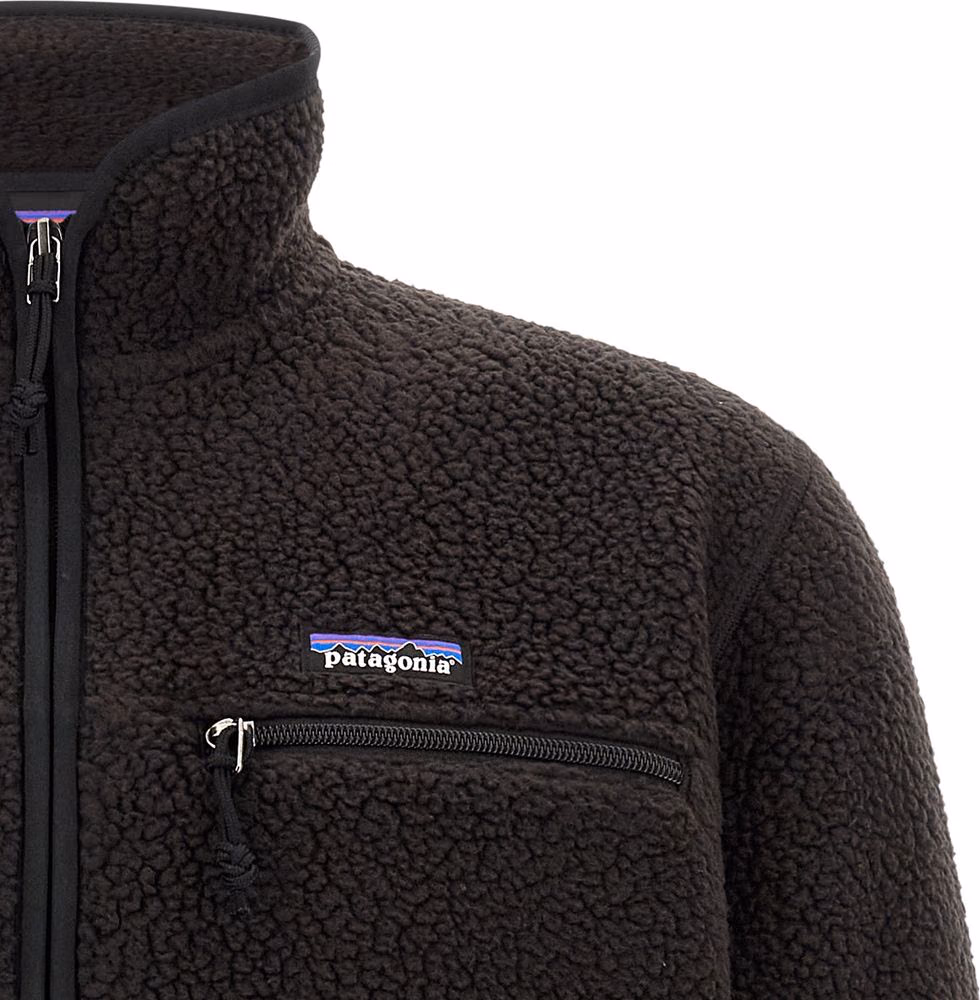 PATAGONIA Black Polyester Full-Length Jacket