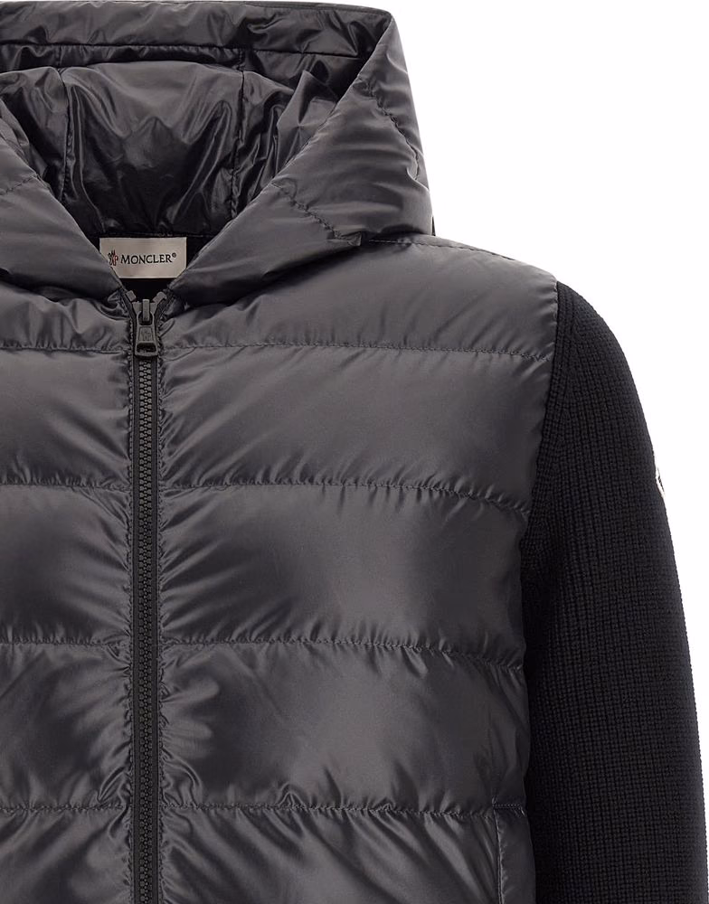 Moncler Black Polyester Cardigan