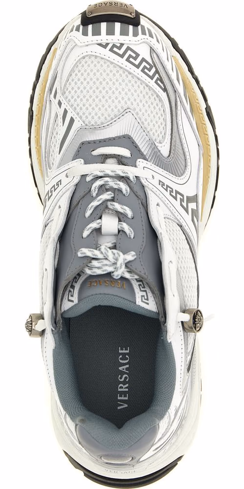 Versace Multicolor Calfskin Chunky Sneakers