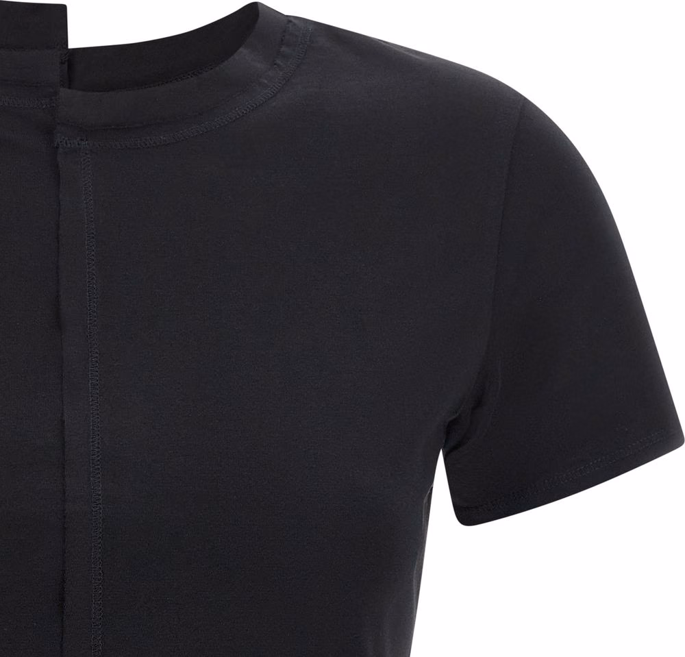 Y-3 Black Cotton T-Shirt