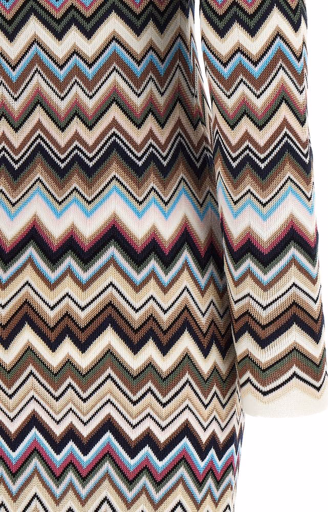 Missoni Multicolor Viscose Midi Dress