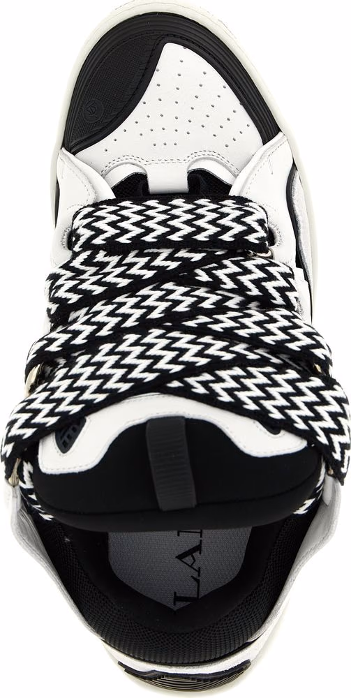 Lanvin Bicolor Calfskin Chunky Sneakers