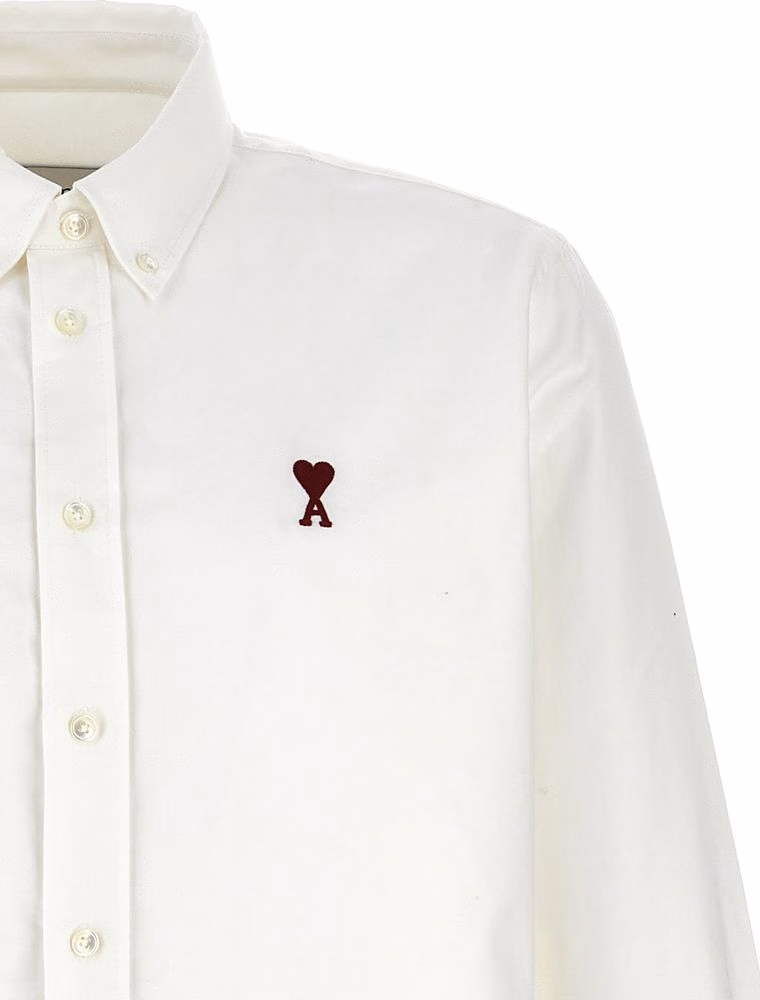 Ami Paris Multicolor Cotton Blouse