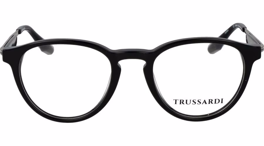 Trussardi Black Acetate Glasses (Frames)