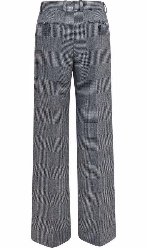 Dolce & Gabbana Gray Wool Oves Aries Dress Pants
