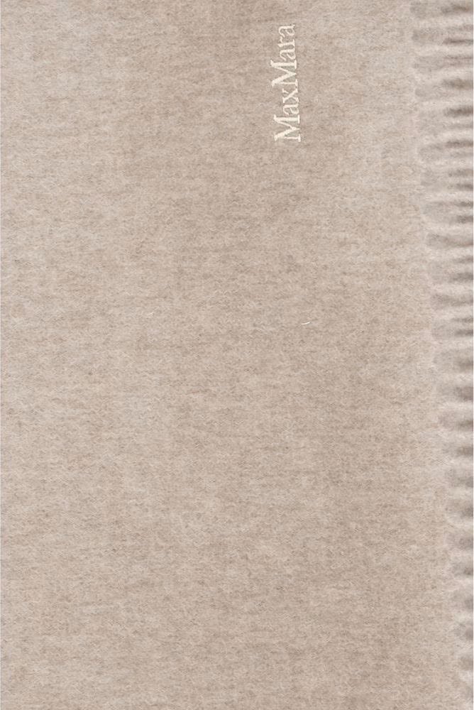 Max Mara Beige Cashmere Scarf
