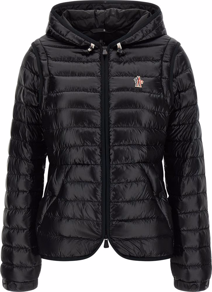 Moncler Grenoble Black Polyamide Shell Jacket